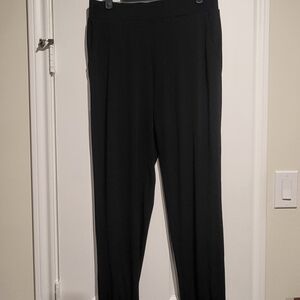 Lisa Rinna Collection Black Straight Leg Pants